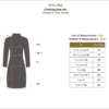 Stylites Long Sleeve Suit Coat Jacket Size Chart