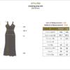 Stylites Sleeveless Plaid Midi Dress Size Chart