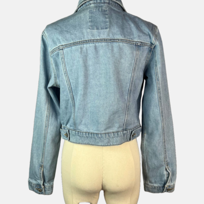 Stylites Pull & Bear Denim Jacket with Collar