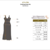 Stylites Open Lower Back Casual Sleeveless Long Dress Size Chart