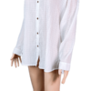 Stylites Linen Button Up Long Sleeve Blouse