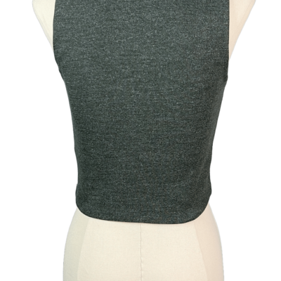 Stylites Short Turtle Neck Crop Top Blouse