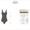 Stylites Plunging One Piece Sleeveless Swimwear Size Chart