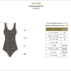 Stylites See-Through Sleeveless Swimwear Size Chart