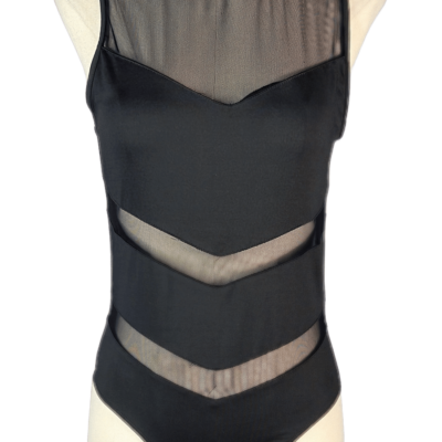 Stylites See-Through Sleeveless Swimwear