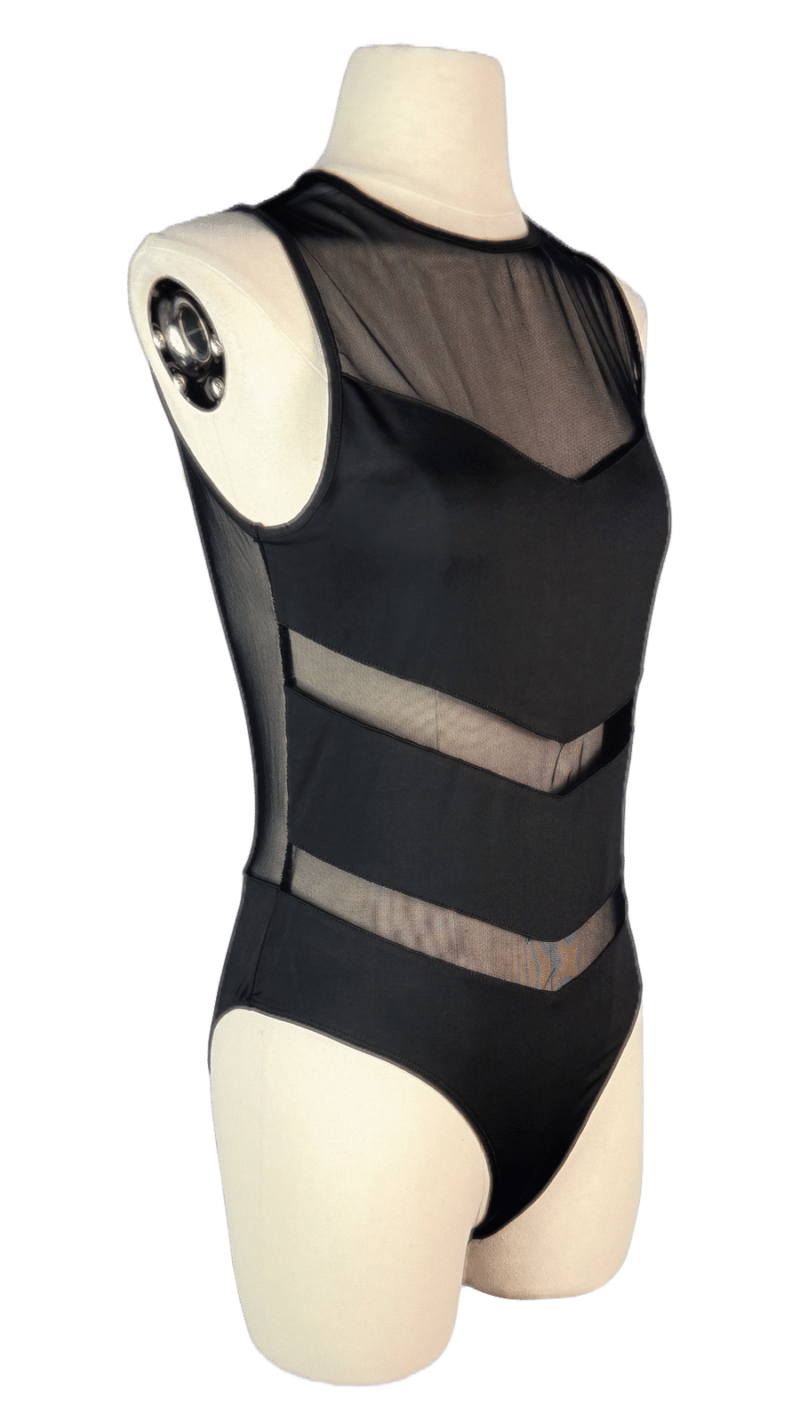 Stylites See-Through Sleeveless Swimwear