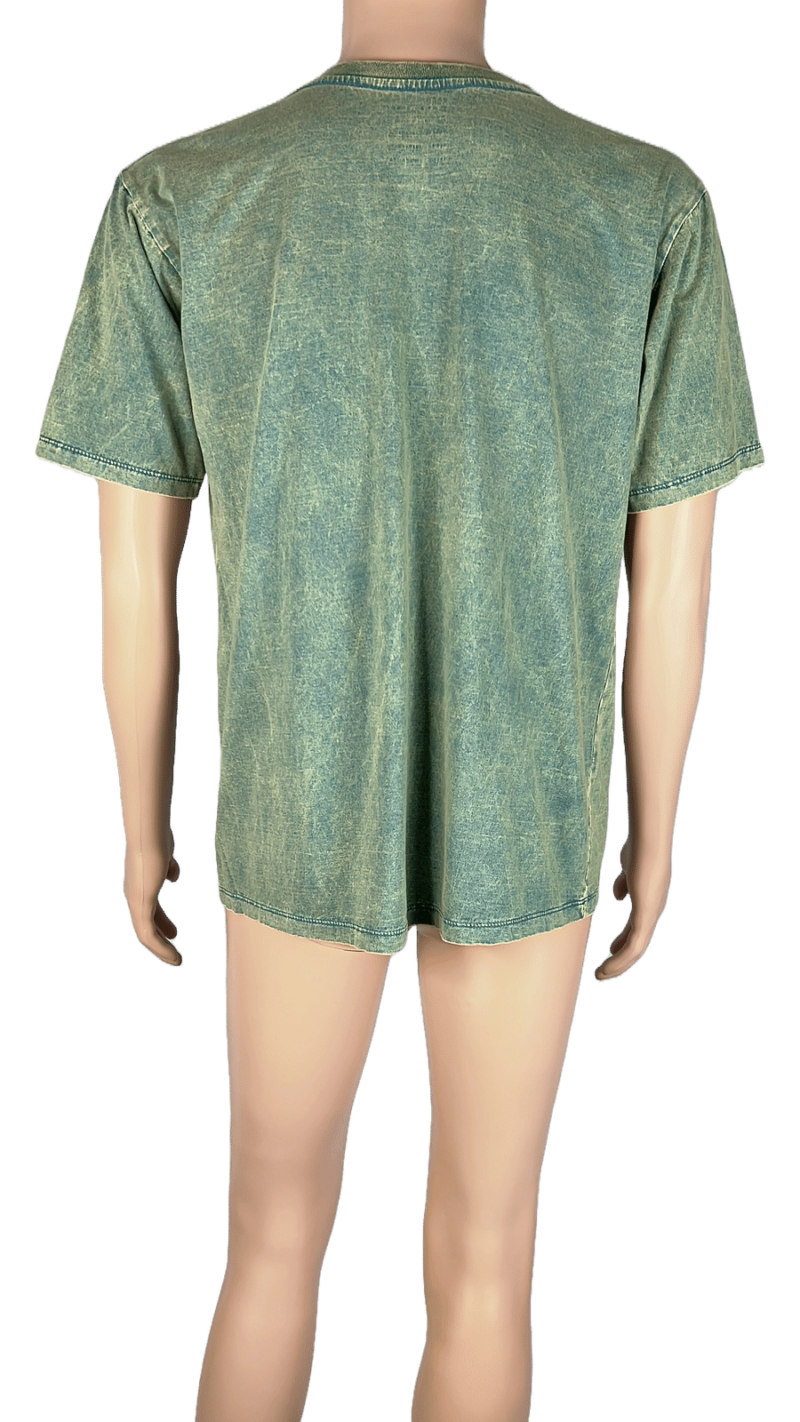 Stylites Vintage Washed Round Neck Short Sleeve Shirt