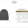 Stylites Off White HIp-Hop Hoodies Outwear Clothing Size Chart