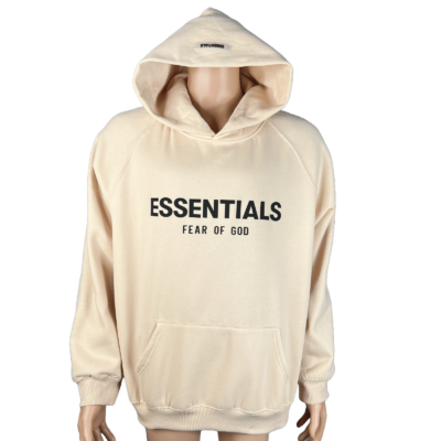 Stylites Essentials Fear of God Front Print Hoodie Outwear Jacket