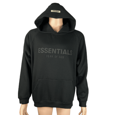 Stylites Essentials Fear of God Front Print Hoodie Outwear Jacket