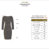 Stylites Women's Bohemian HIgh Neck Long Sleeve Minidress with Camsiole Size Chart