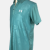 Stylites Under Armor Button Polo Shirt with Silver Under Armor Logo on Left Chest  and Under Armor Logo and Text and Arrows Sillhouette Front Print