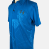 Stylites Under Armor Button Polo Shirt with Dark Green Under Armor Logo  on Left Chest  and "Under Armor" Text  Under Armor Logo  Big "UA" Outline SIllhoute Front Print