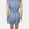 Stylites Vest Dress with Two Breast Pockets and included Cloth Belt