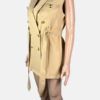 Stylites Vest Dress with Two Breast Pockets and included Cloth Belt