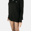 Stylites Knitted Button Up Long Sleeves Sweater with Collar